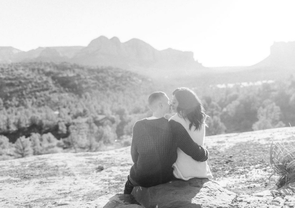 Cathedral Rock Couples Photoshoot in Sedona, Arizona